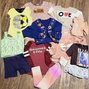 Little Girl's Assortment of School & Play Clothing | Size Range 5/6-8
